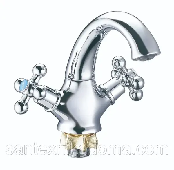 Змішувач ZEGOR (TROYA) на умивальник DML1-A827