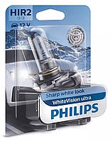 Автолампи Philips WhiteVision Ultra HIR2 12V 55W 3700K PX22D (9012WVUB1) 1шт
