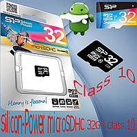 Картка пам'яті Silicon Power microSDHC 32GB Class 10