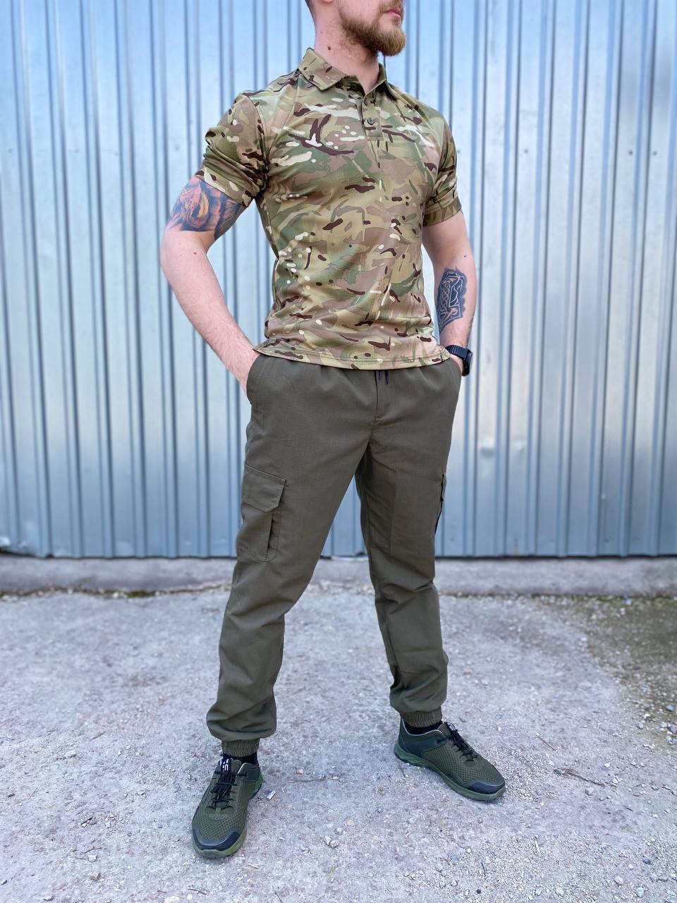 Штани літні Джогер тактичні хакі, фото 1