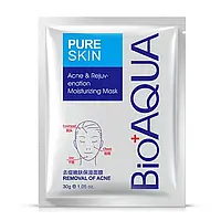 Тканинна маска для проблемної шкіри bioaqua pure skin