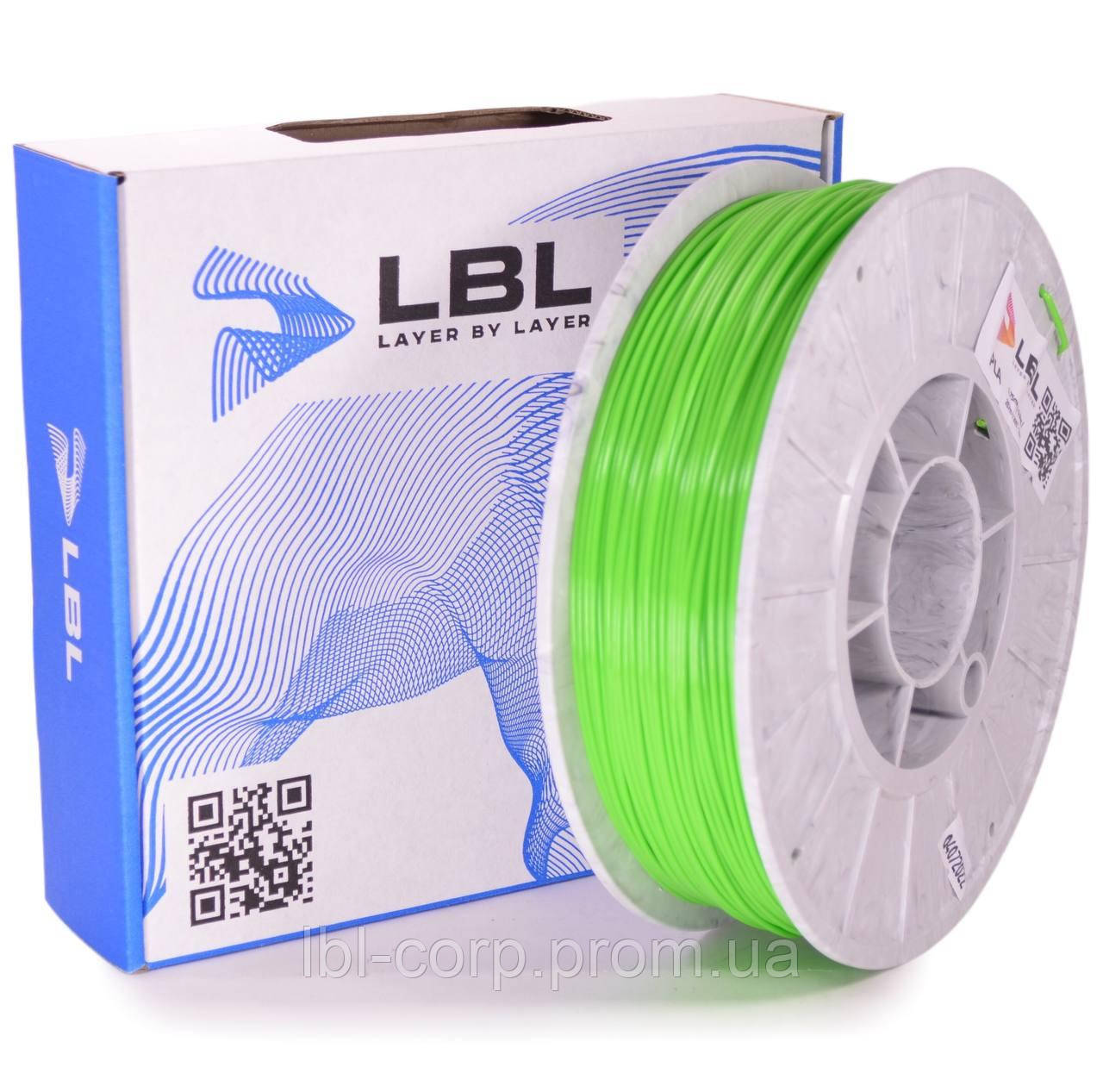PLA пластик для 3D принтера Травяний 0.800 кг / 230 м / 1.75 мм