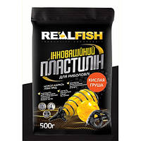 Пластилін RealFish Кисла груша 0,5kg