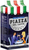 Кава мелена "Aroma" 250 г, Piazza del Caffe темного обсмаження