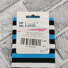 Гетри жіночі весна/осінь чорно-біло-блакитна смужка "Класик" ГЗ-13128, фото 7