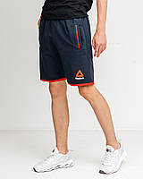 Чоловічі трикотажні шорти Reebok, темно-синього кольору