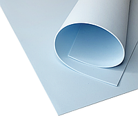 Фоамиран ЭВА / EVA 2мм светло-голубой 50х50 см цветной материал для творчества, оформления фотозон, костюмов