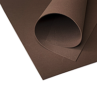 Фоамиран ЭВА / EVA 2мм шоколад 50х50 см цветной материал для творчества, оформления фотозон, костюмов косплей