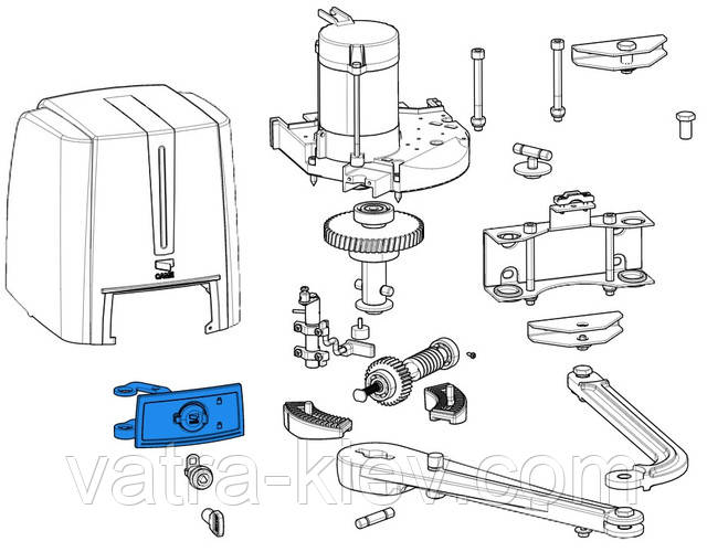 CAME 119RID371 дверца разблокировки привода FAST40 FAST70