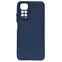 Чохол Lakshmi Silicone Cover для Xiaomi Redmi Note 11 / Note 11S Dark Blue