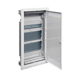 Розподільний щит Hager VOLTA Мультимедійний 3-рядний внутрішній з металевими дверцятами VU36NWB