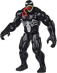 Велика іграшка Hasbro Веном 30см - Venom Maximum, Titan Hero Series Blast Gear, Avengers