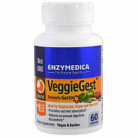 Пищеварительные ферменты (VeggieGest) 60 капсул