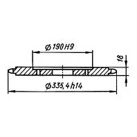 03-02-06В Зірочка КШП-3 (навантажувач Р6-КШП-6) z = 40, t = 25.4