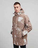 Чоловіча куртка демісезонна, колір бежевий