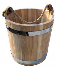 Відро для бані 12 літрів із ясена, фото 4