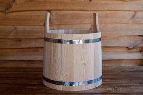 Вухають для бані 12 літрів із ясена, фото 4