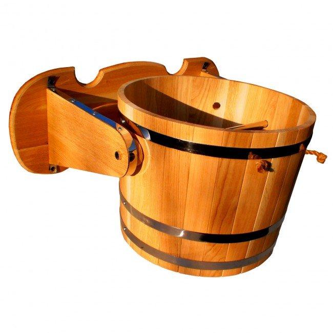 Відро водоспад 15 літрів із дуба