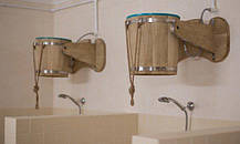 Відро водоспад 10 л. з ясена з пластиковою вставкою, фото 4