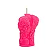 Свічка LOVE FLAME - Angel Man Pink Fluor, CPS07-PINK, фото 3