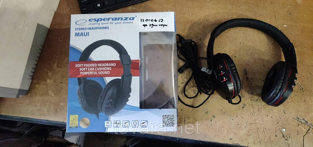 Наушники Esperanza EH142K № 22010612