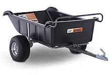 ПРИЧІП-САМОСКИД ОДНОВІСНИЙ SHARK ATV TRAILER GARDEN 680 BLACK