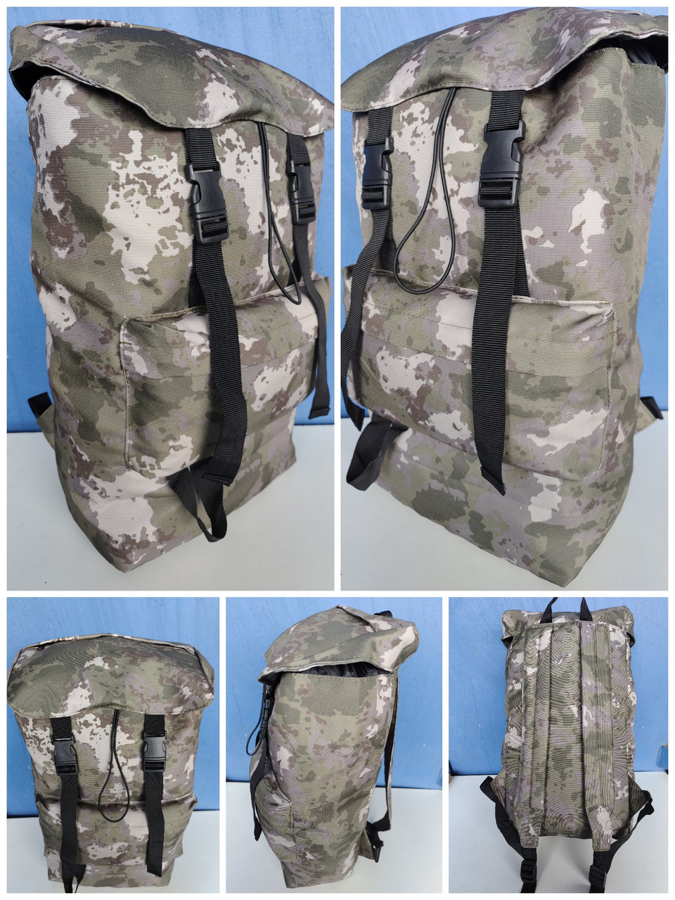 (50*27)Туристичний рюкзак камуфляж якість спортивний спорт міський Принт рюкзак стильний ОПТ, фото 1