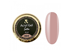 Акрил-гель F.O.X Aсryl Gel Satin 004 Тude, нюд, 30 мл