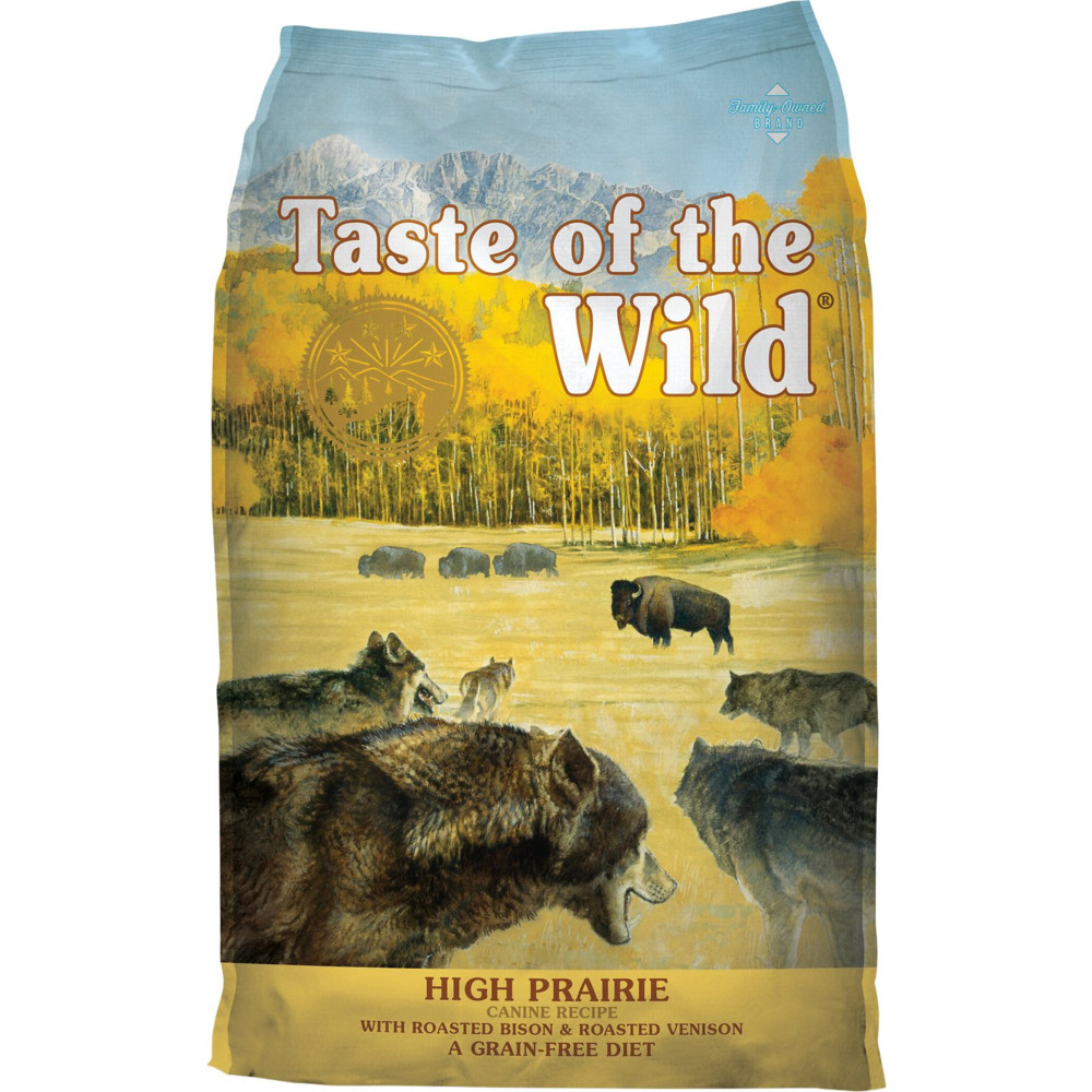 Taste of the Wild High Prairie Canine із запеченим бізоном та олениною для дорослих собак - 12,2 кг