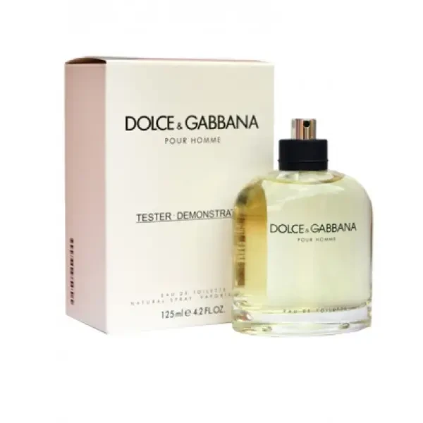 Тестер туалетна вода чоловіча Dolc&Gabna Pour Homme (Доле Гаана Пур Хом) 125 мл