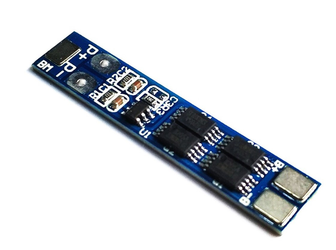 BMS контролер 2S Li-Ion 18650 7,4 V 8A заряду/розряджання Макс 16 А