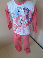 Демисезонная Пижама для девочки Little Pony интерлок без начеса 98 - 128