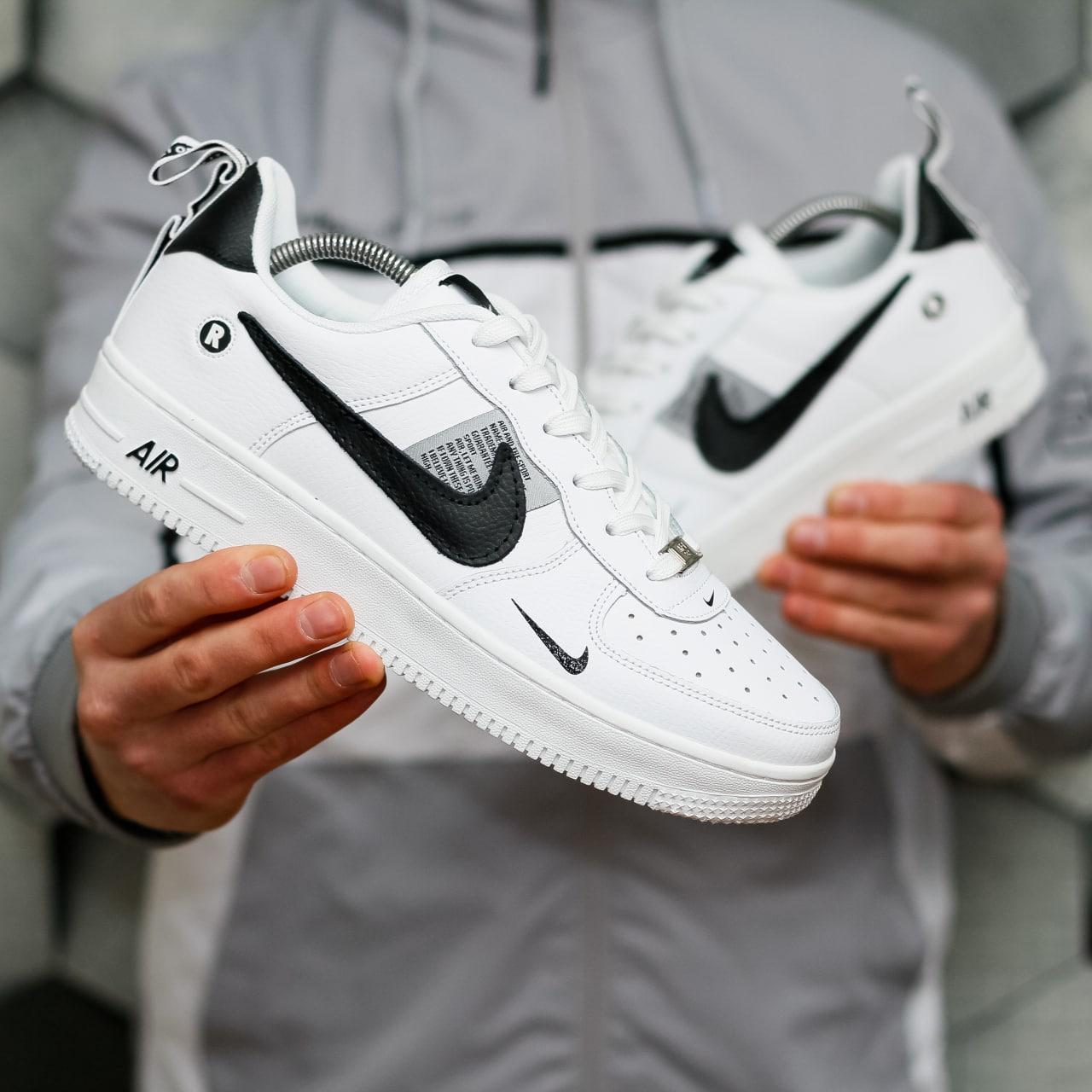 Купить Мужские кроссовки Nike Air Force 1 Utility white black женские ...