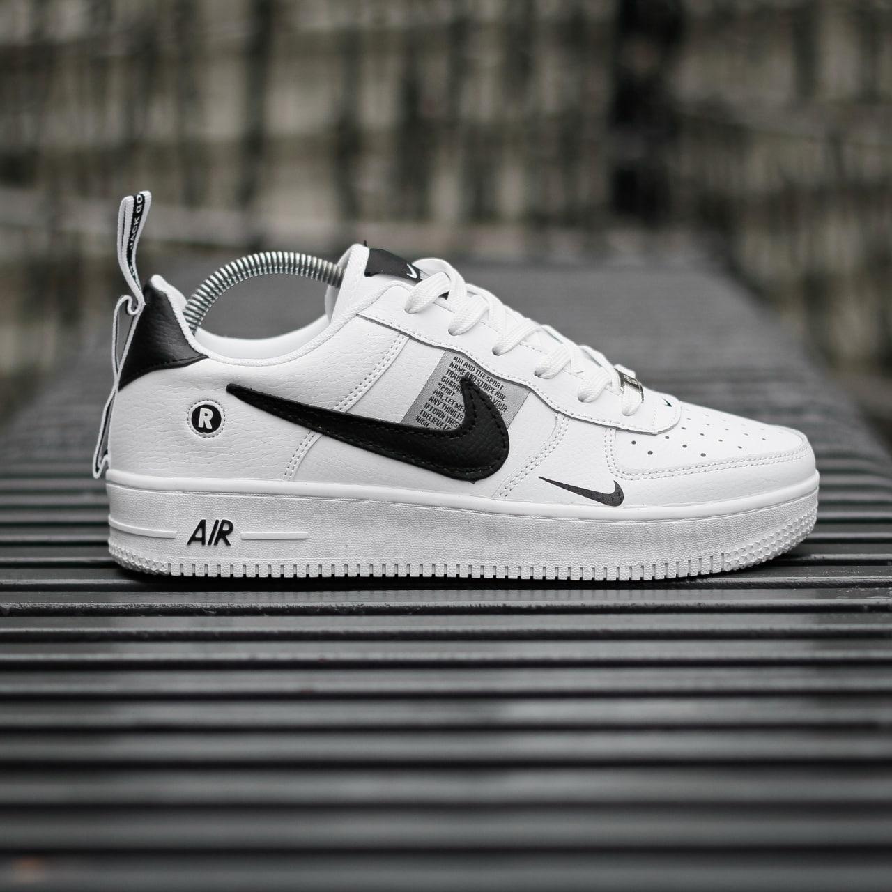 Купить Мужские кроссовки Nike Air Force 1 Utility white black женские ...