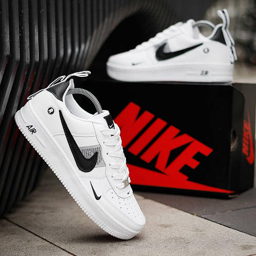 Купить Мужские кроссовки Nike Air Force 1 Utility white black женские ...