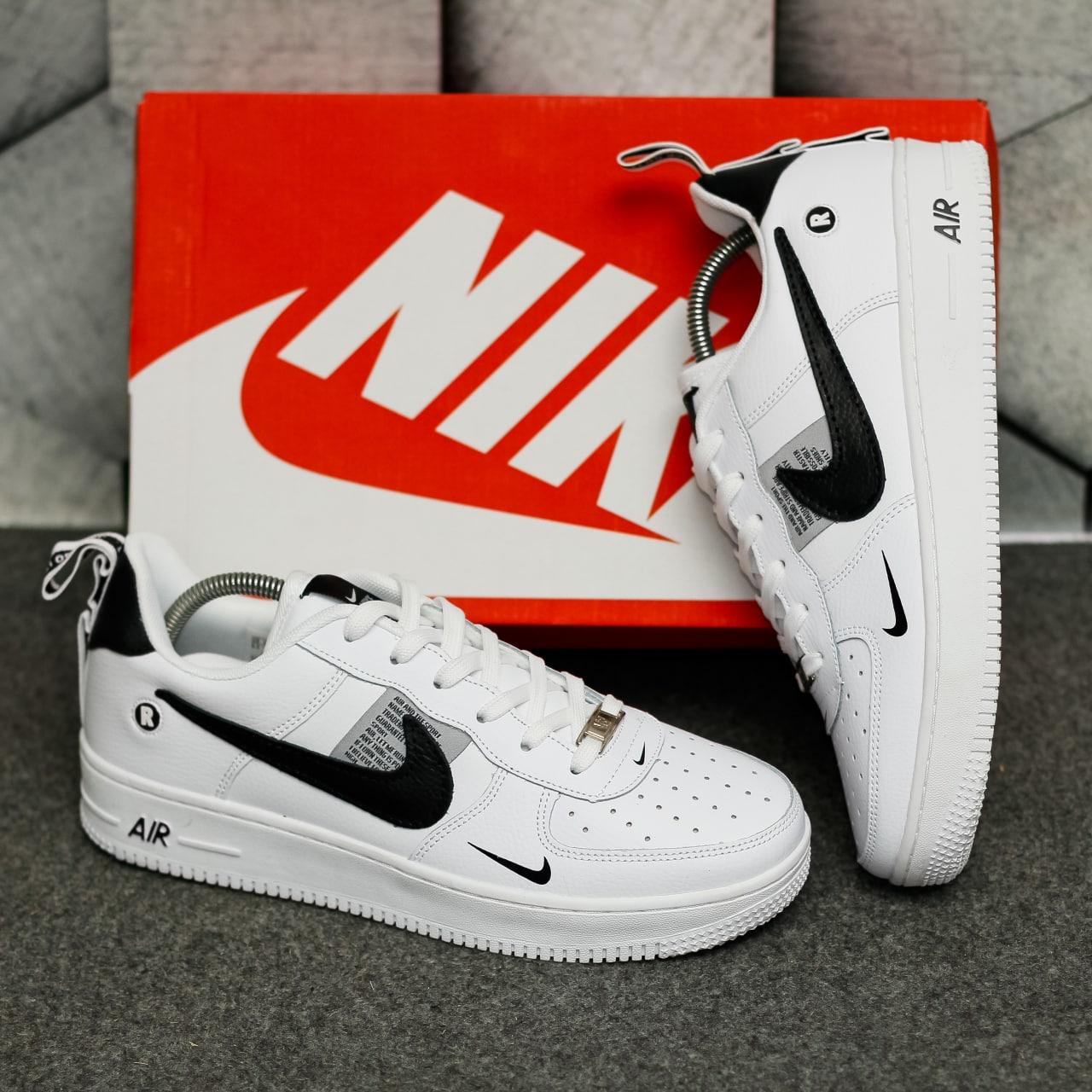 Купить Мужские кроссовки Nike Air Force 1 Utility white black женские ...