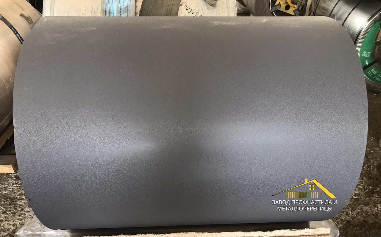Матовий метал сірого кольору RAL 7024, лист гладкий темно-сірого кольору матовий, купити гладкий лист кольору графіт