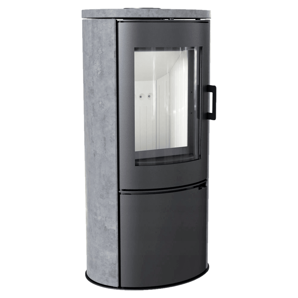 Піч камін Kratki Koza AB S/DR SERPENTINO (8,0 кВт), фото 1