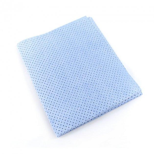 Профессиональная перфорированная синяя тряпочка для сушки кузова авто - фото 1 - id-p1654895611