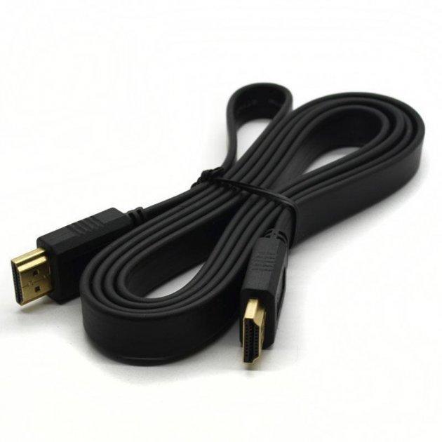 Кабель HDMI-HDMI 5 м плоский