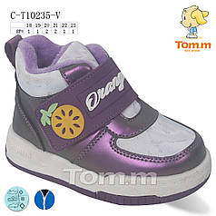 Дитяче взуття гуртом. Дитяче демісезонне взуття 2022 бренда Tom.m для дівчаток (рр. з 18 по 23)