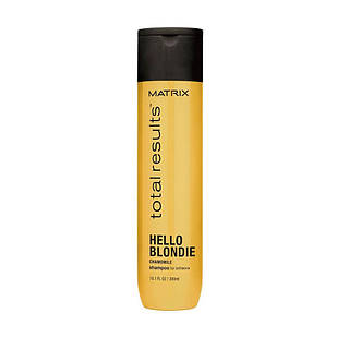 Шампунь для сяйва світлого волосся Matrix Total Results Hello Blondie Shampoo 300 мл.