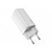 Зарядний пристрій Baseus White 2xUSB GAN2 Lite QC 65W (2xTYPE-C)