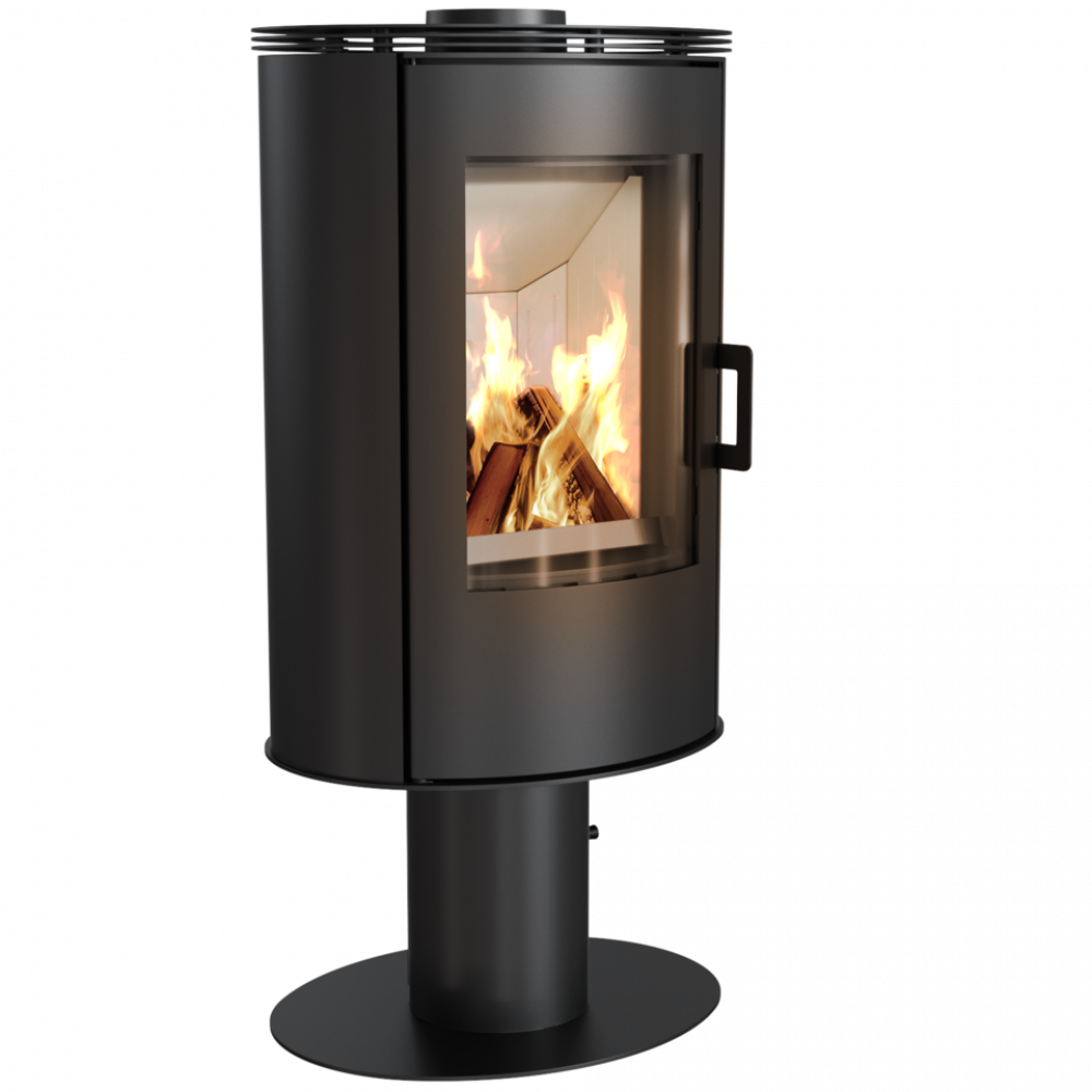 Сталева піч-камін Kratki KOZA AB S/N/DR (8,0 кВт), фото 1