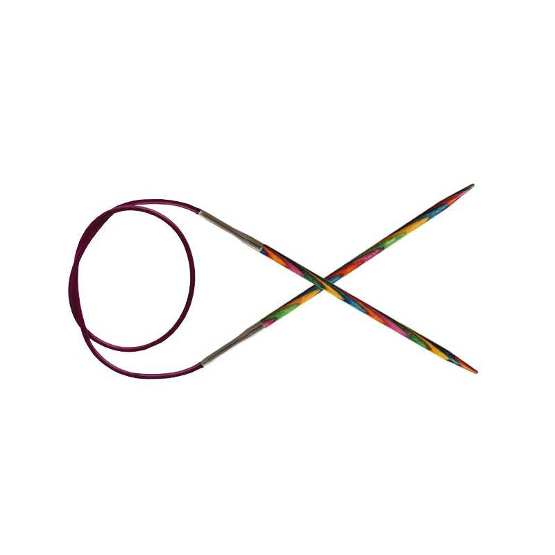 Спиці кругові 5.00mm-80cm Symfonie Wood, KnitPro, фото 1