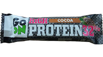 Протеїновий батончик з какао, GO ON Nutrition, 50 г