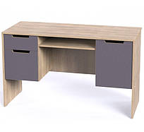 Двотумбовий стіл письмовий для кабінету, будинку, офісу, викладача, вчителя Модуль-137 ТМ Тиса Меблі