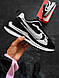 Чоловічі кросівки Nike x Sacai VaporWaffle Black White, фото 3