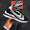 Чоловічі кросівки Nike x Sacai VaporWaffle Black White, фото 9