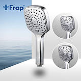 Ручний душ Frap F004, 3-режим, хром, фото 2